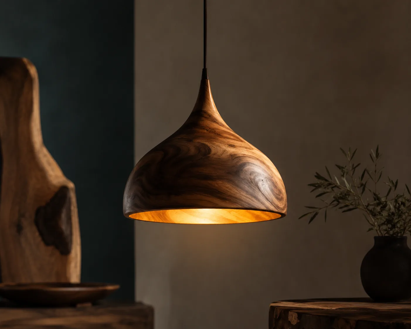 Lighting - Warm rustic elegance in soft light